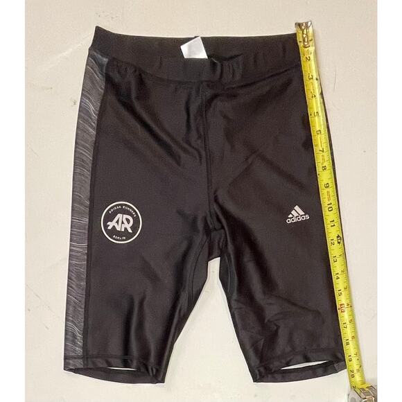 NWT Adidas Climalite AR Berlin Running Compression Shorts Men’s M Sample Black - Picture 7 of 10